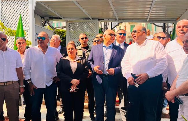 محافظ الاسكندرية ووكيل الرياضة يشهدان الاحتفال بالعيد القومي