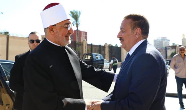 محافظ بورسعيد يستقبل مفتي الجمهورية