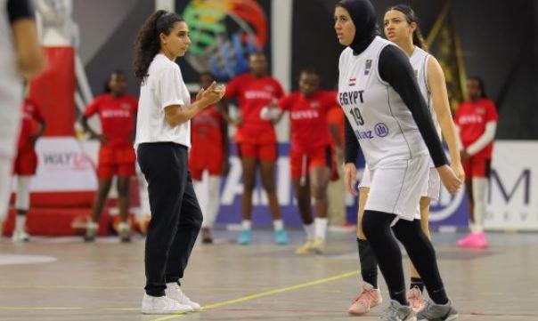 ناشئات مصر لكرة السلة تحقق الفوز أمام رواندا