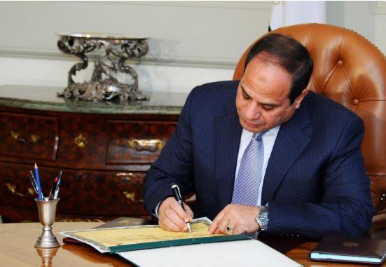 الرئيس السيسى يصدق على إصدار قانون إعادة تنظيم جهاز مستقبل مصر للتنمية
