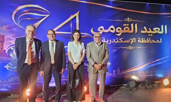 جمعية رجال أعمال إسكندرية تشارك في احتفالات العيد القومي الـ74 لمحافظة الإسكندرية