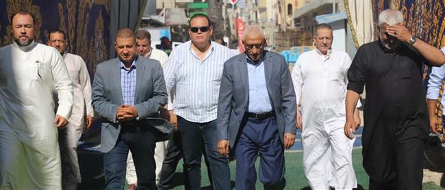 محافظ شمال سيناء يؤدي واجب عزاء بالعريش