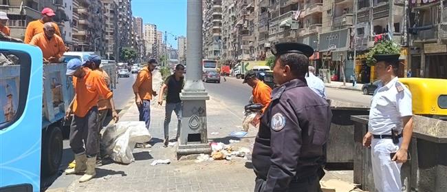 حملة أمنية بالإسكندرية لضبط النباشين والتحفظ على التروسيكلات