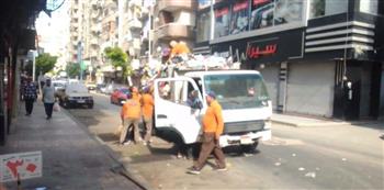 رفع 896 طن مخلفات.. حي شرق الإسكندرية يواصل تحسين المظهر الحضاري