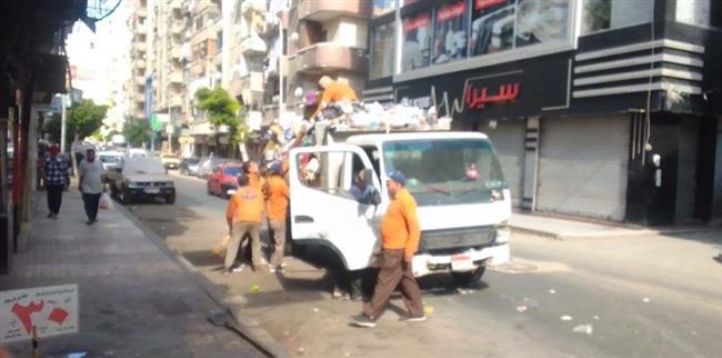 رفع 896 طن مخلفات.. حي شرق الإسكندرية يواصل تحسين المظهر الحضاري