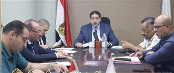 تقنين أملاك الدولة على طاولة اجتماع نائب محافظ بني سويف
