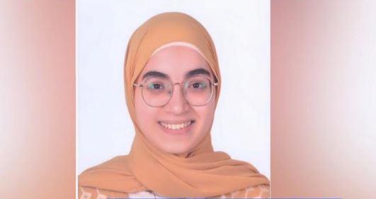 ندى عبد الحليم العاشرة على الثانوية العامة علمي رياضة: والدي ووالدتي أكبر داعمين ليا