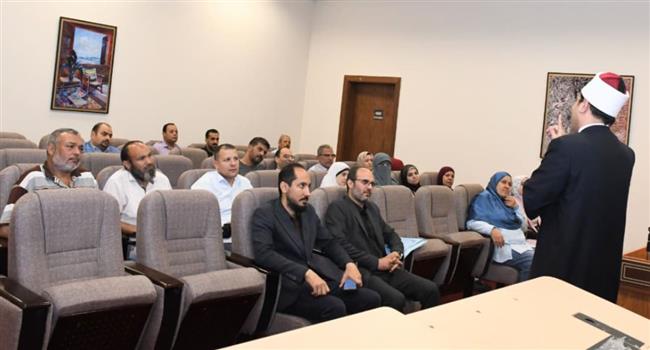 الأوقاف تواصل لقاءاتها التوعوية للإداريين بندوة حول «الكسب الحلال»