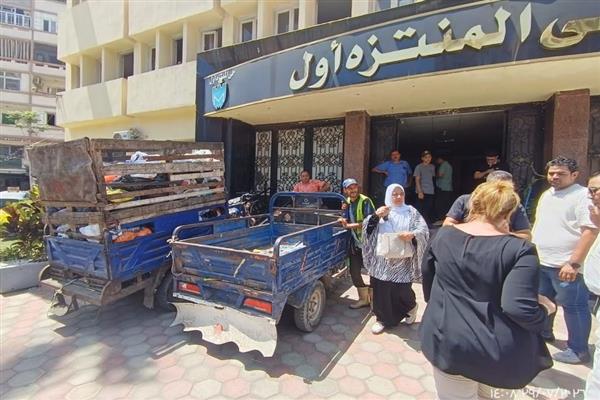 مصادرة تروسيكلات النباشين للحد من الظاهرة بخورشيد بالإسكندرية من خلال حملة أمنية مكبرة