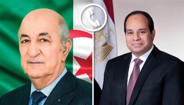 الرئيس السيسي يؤكد لـ تبون تضامن مصر مع الجزائر في مواجهة الحرائق