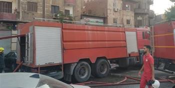   إخماد حريق اندلع داخل مخزن بلاستيكات فى البدرشين