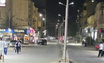   الطاقة النظيفة تضيء شوارع أسوان الجديدة