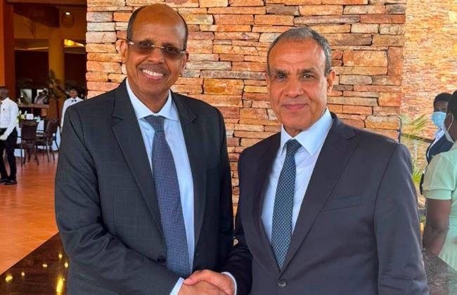 عبد العاطي يبحث مع رئيس مفوضية الاتحاد الأفريقي تطورات السودان والصومال