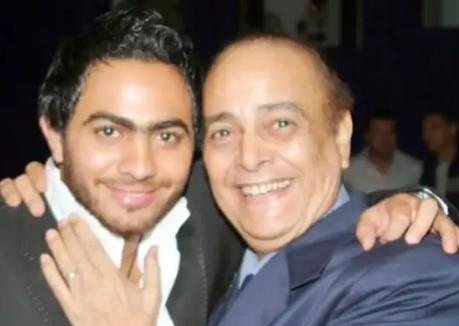 أحمد زاهر ينعى والد تامر حسني بكلمات مؤثرة: شد حيلك يا أخويا وربنا يصبر قلبك
