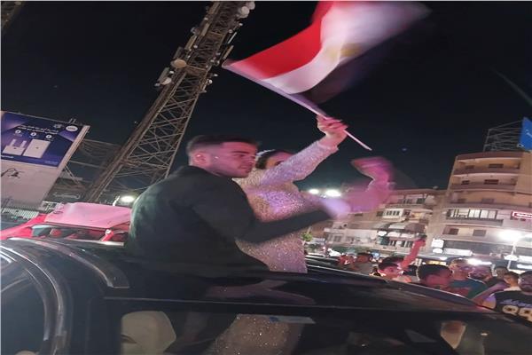 الاحتفالات تجتاح شوارع كفر الشيخ بعد تأهل منتخب مصر إلى دور الـ16