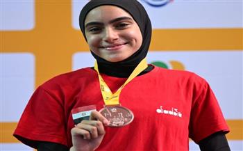   ملك عفيفي تحصد الميدالية البرونزية في بطولة الدوري العالمي للكاراتيه بكرواتيا