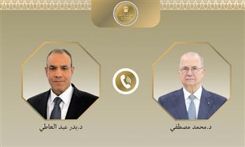 وزير الخارجية يبحث مع رئيس الوزراء الفلسطيني التحضيرات لمؤتمر الدول المانحة في بروكسل