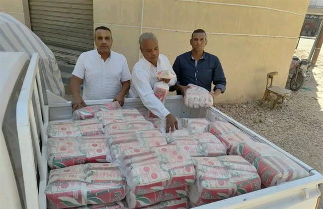 الأقصر .. ضبط 750 كجم سكر تمويني قبل تهريبه للسوق السوداء