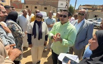   نائب محافظ الفيوم يوجه بإعداد تصميمات الموقف والسوق النموذجيين
