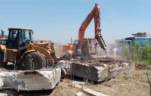 محافظ كفر الشيخ يتابع أعمال تنفيذ الموجة الـ 29 لإزالة التعديات