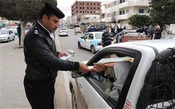   خلال 24 ساعة.. الداخلية تضبط أكثر من 107 آلاف مخالفة مرورية