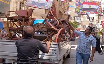 حملات مكبرة لحي الأميرية تعيد الانضباط للشوارع وترفع الإشغالات من المناطق الحيوية