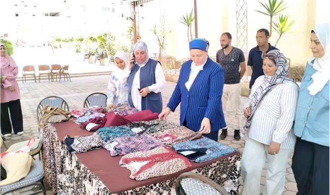 محافظ كفر الشيخ: افتتاح معرض «مشروعك» للحرف اليدوية والتراثية بفوه 
