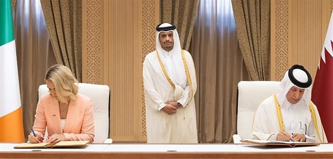 قطر وأيرلندا تبحثان سبل تعزيز علاقات التعاون بين البلدين