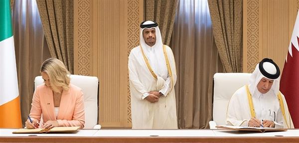 قطر وأيرلندا تبحثان سبل تعزيز علاقات التعاون بين البلدين