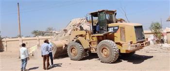 حملات مكثفة للنظافة ورفع الإشغالات بالفيوم