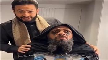 حمادة هلال وحمزة العيلي يتفاعلان مع مباراة مصر والأرجنتين على طريقة «المداح»