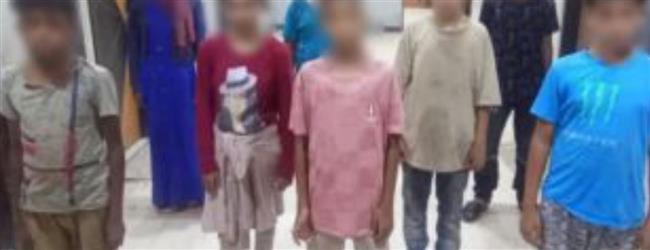 ضبط 10 أشخاص لقيامهم باستغلال 9 أحداث في أعمال التسول واستجداء المارة بالقاهرة