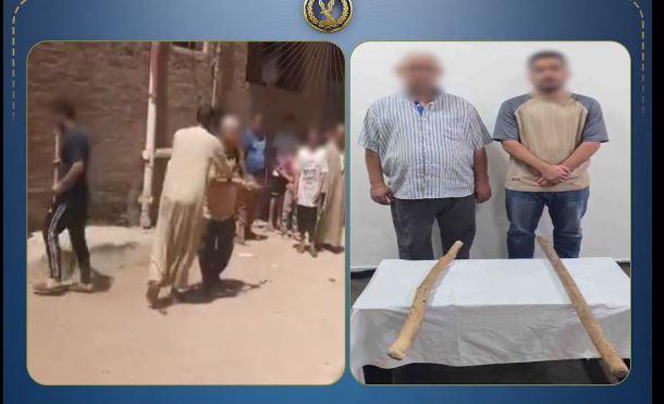 ضبط المتهمين بالاعتداء على سيدتين في البحيرة