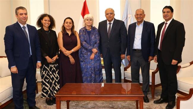 القومي لحقوق الإنسان يبحث تعزيز التعاون مع فرنسا في مجالات الحقوق والحريات
