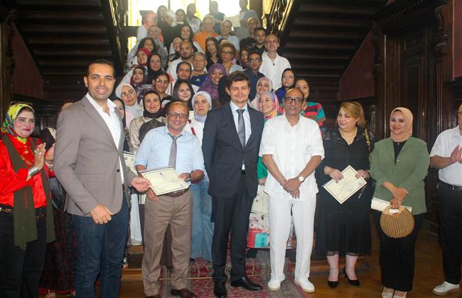 انطلاق َمهرجان الفن التشكيلي "رؤية" بالبيت الروسي بالإسكندرية 