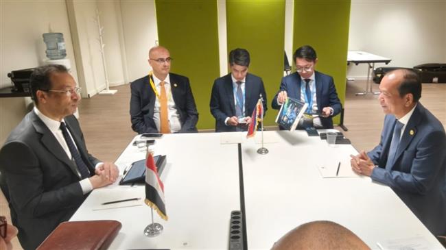 وزير الاتصالات يبحث مع نظيريه العراقي والكمبودي التعاون في مجالات التحول الرقمي والذكاء الاصطناعي 