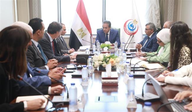 وزير الصحة يبحث مع "إيني" الإيطالية تطوير مستشفى هليوبوليس الجديدة