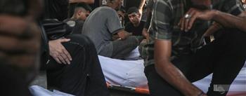   استشهاد فلسطينيين وإصابة آخرين في قصف إسرائيلي غرب مدينة خان يونس