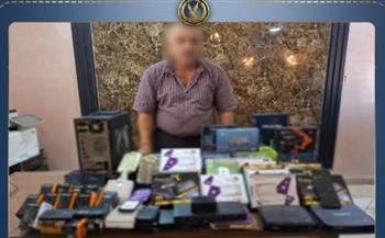 ضبط شبكة غير قانونية لبث القنوات المشفرة بالمنوفية