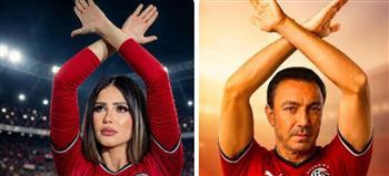 طارق لطفي وايناس عز الدين يرفعون شعار لا للعنصرية بعد هزيمة المنتخب 