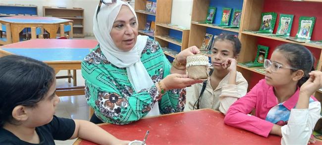 ورش إبداعية وحكي ضمن الأنشطة الصيفية بمكتبة البحر الأعظم بالجيزة