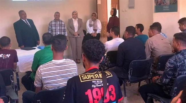 " سوهاج": تدريب 25 شابًا في قطاع الاحتياجات البحرية وإطلاق جلسات للتوجيه والإرشاد المهني 