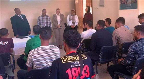 " سوهاج": تدريب 25 شابًا في قطاع الاحتياجات البحرية وإطلاق جلسات للتوجيه والإرشاد المهني