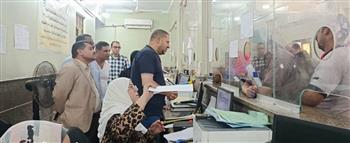   بني سويف تتابع جودة الخدمات بالمركز التكنولوجي
