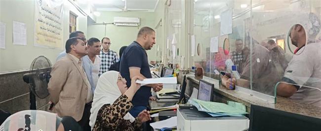 بني سويف تتابع جودة الخدمات بالمركز التكنولوجي