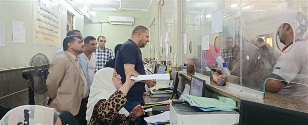بني سويف تتابع جودة الخدمات بالمركز التكنولوجي