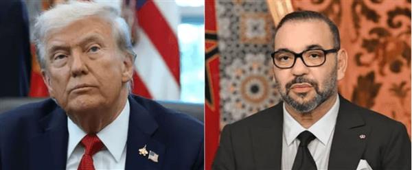 ترامب يهنئ الملك محمد السادس بمناسبة العيد الوطني للمغرب ويجدد تأكيد موقف بلاده الداعم لمغربية الصحراء