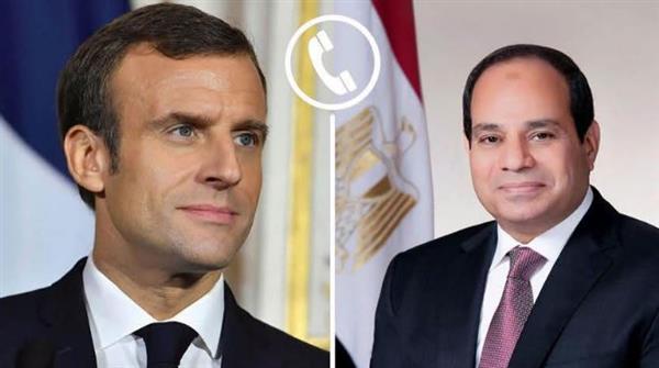 الرئيس السيسي يعزي ماكرون في ضحايا حرائق فرنسا ويجدد تضامن مصر