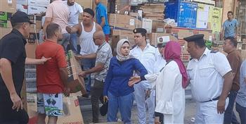 نائب محافظ القليوبية تقود حملة مكبرة لرفع الإشغالات والنظافة  بشبرا الخيمة