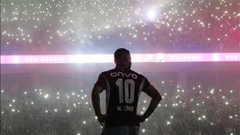  أول الظهور الأول لـ محمد صلاح بقميص طرابزون سبور 